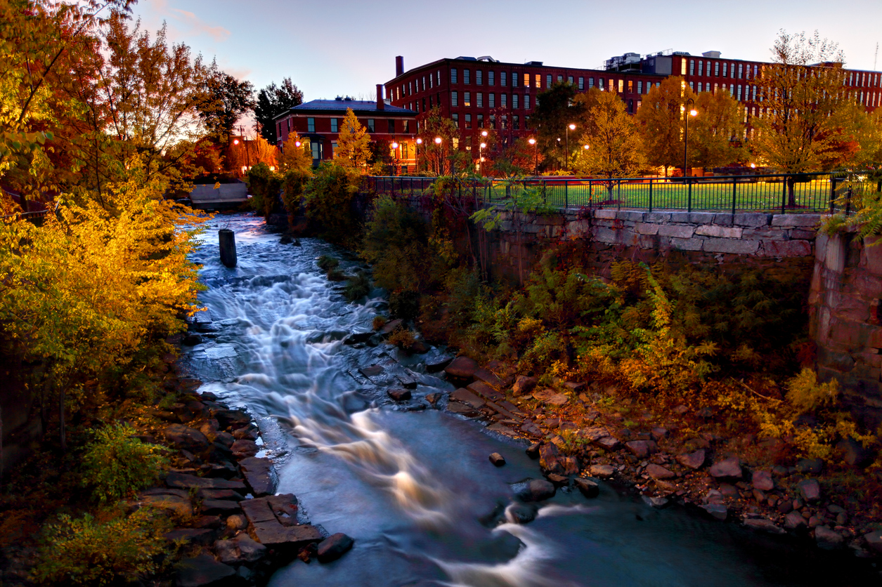 Panoramic Image of Arlington, MA